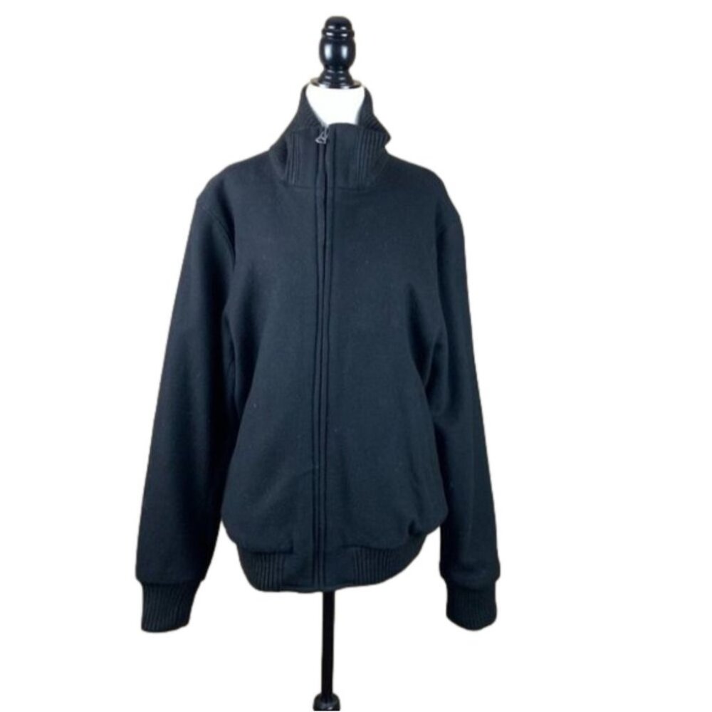 Gap Men's Black Bomber Jacket size Large